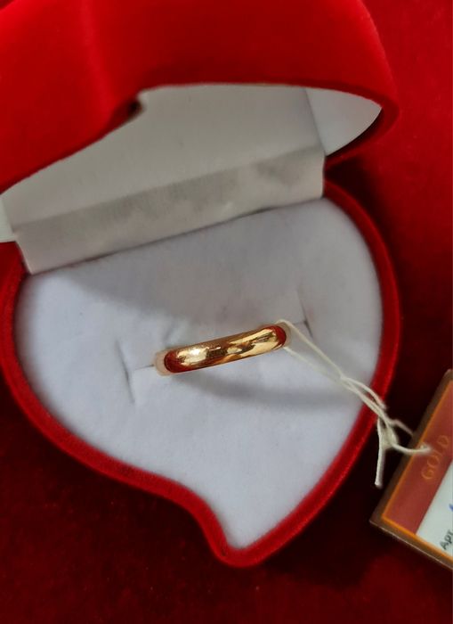 Золотое обручальное кольцо 583 пробы