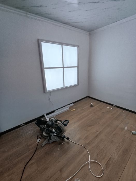 Фальш окна. Светильник