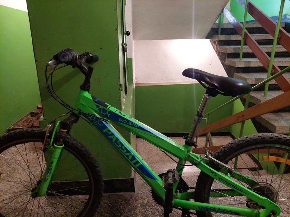 Зелено колело за деца