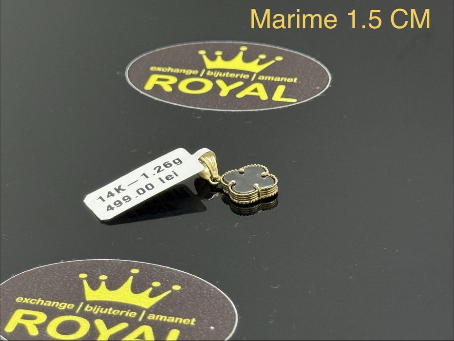 Bijuteria ROYAL : Pandantiv AUR 14K / 1.26 GR