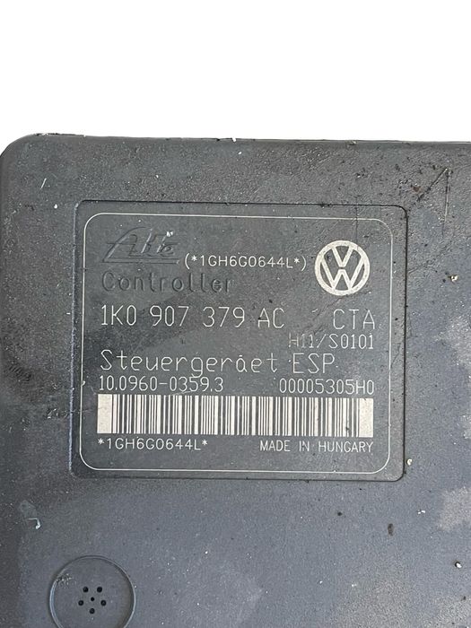 Pompa Abs Volkswagen Touran 1T1, 1T2 2003 - 2010 1.9 Tdi Bxe 1K0907379