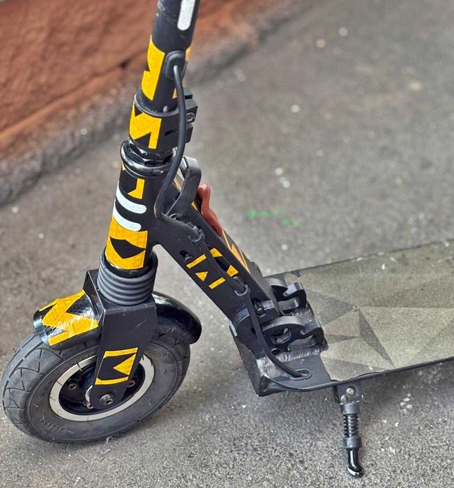 Trotineta electrica Denver black, 20km/h, roti 8 inch, garantie 6 luni