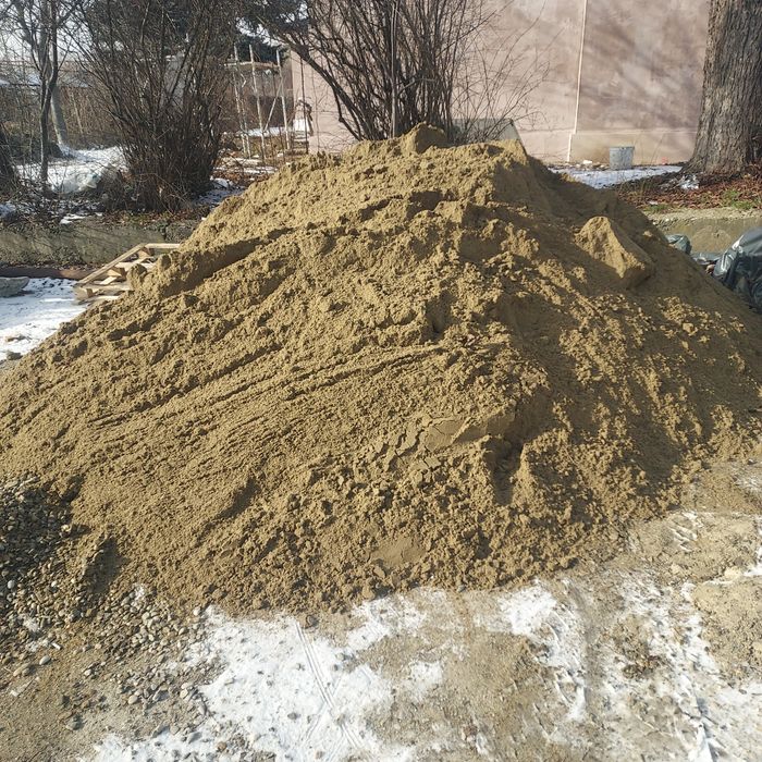 Nisip pietriș amestec ridic moluz