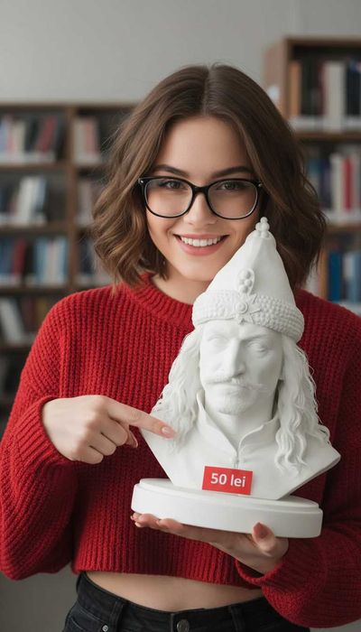 Statueta bust Vlad Tepes