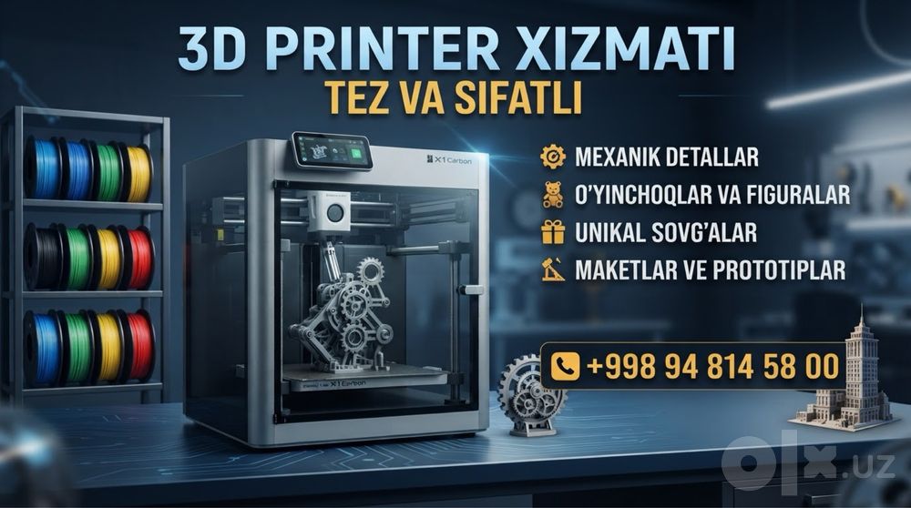 3D Printer Xizmati