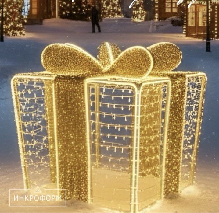 Новогодние уличные фигуры