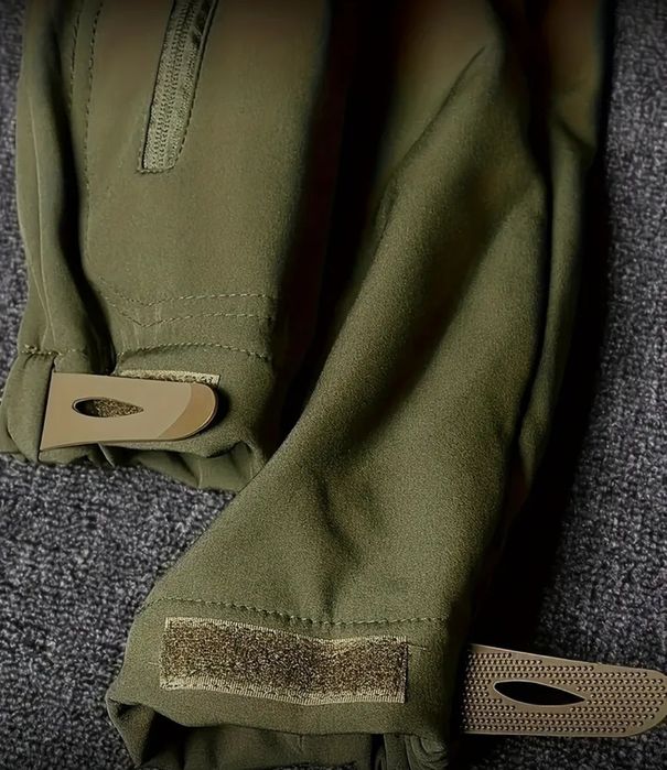 Geaca softshell olive verde airsoft armata paintball vanatoare drumetie ski iarna pescui impermeabila fleecet