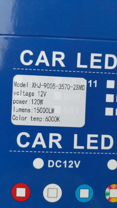 Becuri led fază lunga 120w