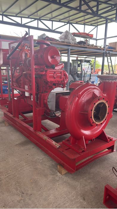 Motopompa Irigatii 715 mc3/h industriala Iveco 6 cilindri turbo-715mc3