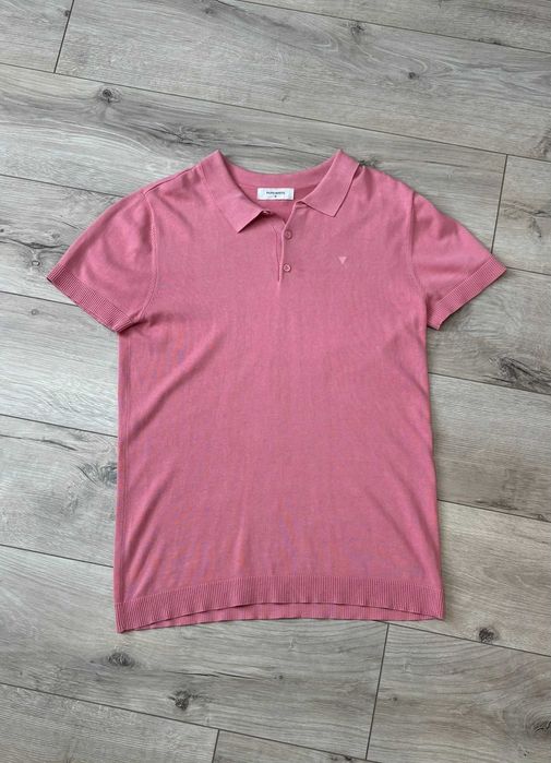 Pure White поло тениска размер M slim fit