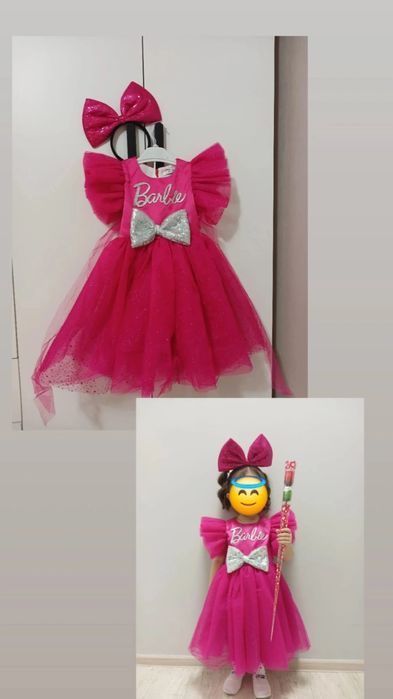 Продам красивое платье Барби для девочки
