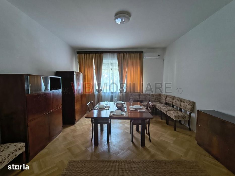 Închiriere apartament 4 camere, 153 mp, mobilat și utilat - parter