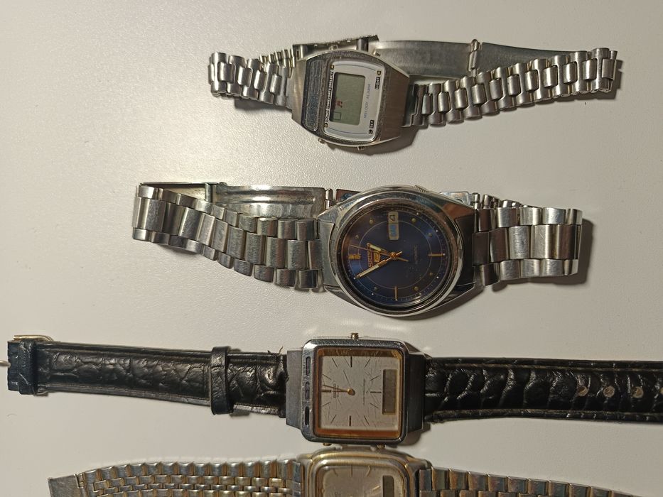 ceasuri vintage seiko casio rothmans f1