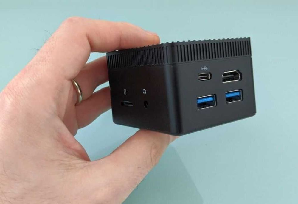 Крошечный мини-ПК NucBox G5 mini – Intel N97 / 12 GB RAM / 256 GB SSD