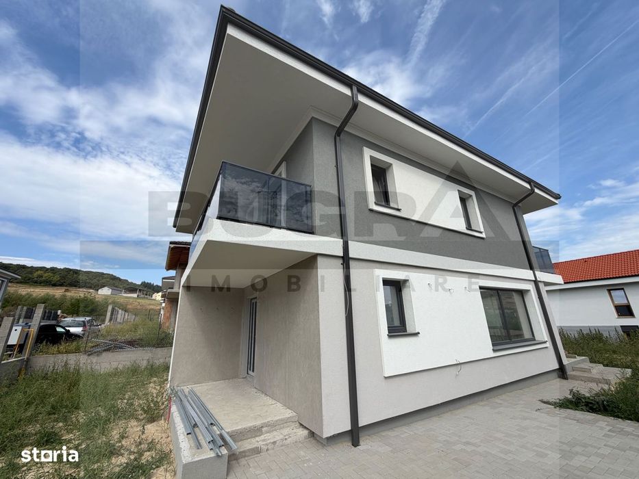 Casa individuala moderna de 120mp, teren 500mp, zona Chinteni