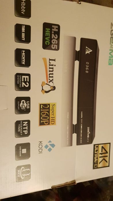 Vând receptor /receiver /tuner tv Zgemma H7 S combo