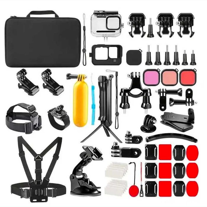 GoPro HERO 12 Black – като нова + 512GB карта + 2 батерии + аксесоари