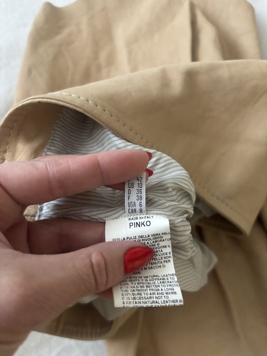 Pinko естствена кожа пола