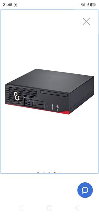Fujitsu Esprimo D738 SFF, Core i7-9700 4.70GHz, 32GB DDR4, 512GB SSD M.2 NVMe, calculator refurbished