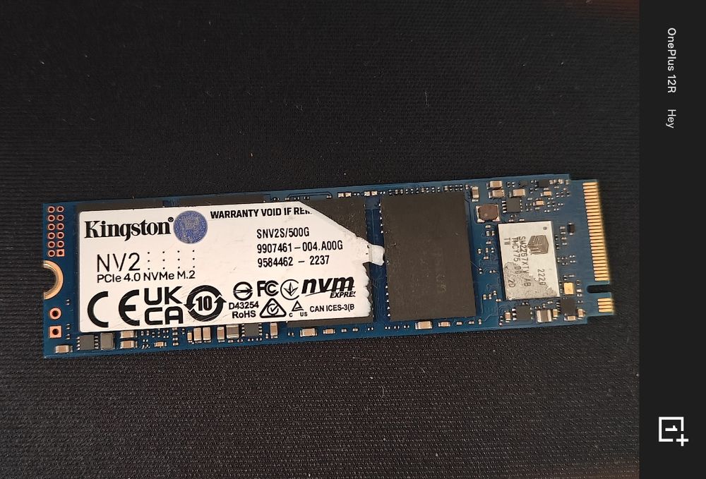 SSD накопитель Kingston 500G