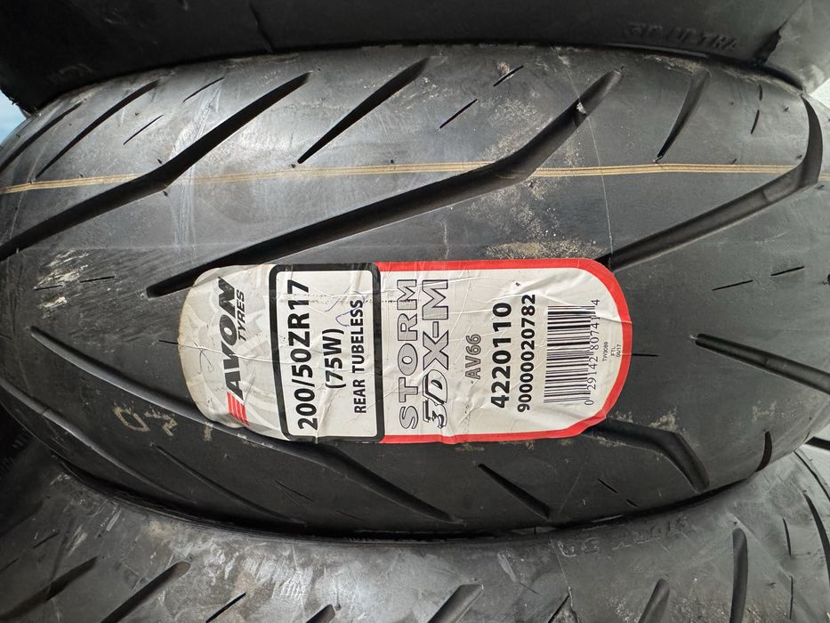 200 50 17 Anvelopa Moto NOUA Avon 3D Storm Sport Cauciuc Spate