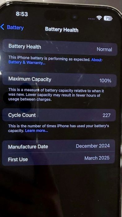 IPhone 16 Pro Max 256Gb.