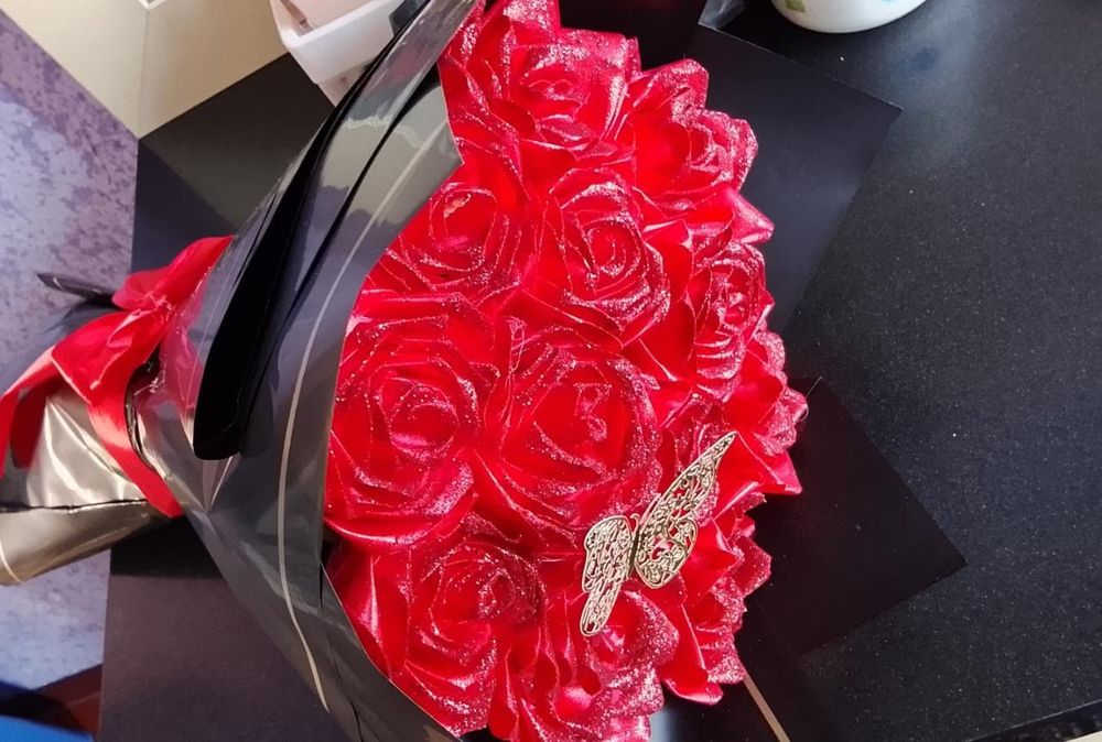 Цветы ручной изделия