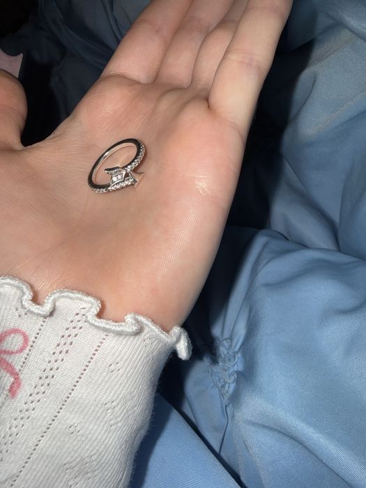 кольцо pandora «сверкающая стрела амура»