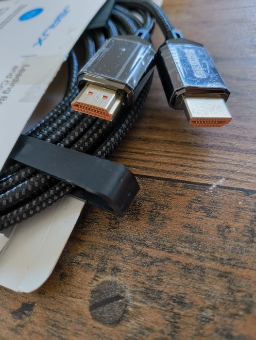 Cablu HDMI 2.1 JSAUX 8K la 60Hz / 4K cu 120Hz – Lungime 5 Metri NOU