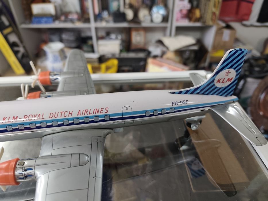 Ламаринена играчка самолет DAIYA TERAI TOYS CO. JAPAN