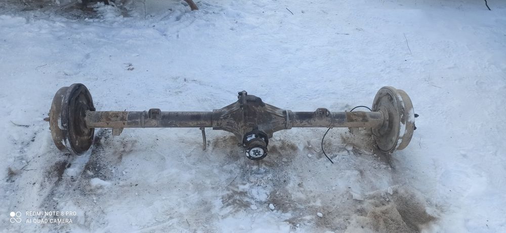 Задний мост на УАЗ Гибридный