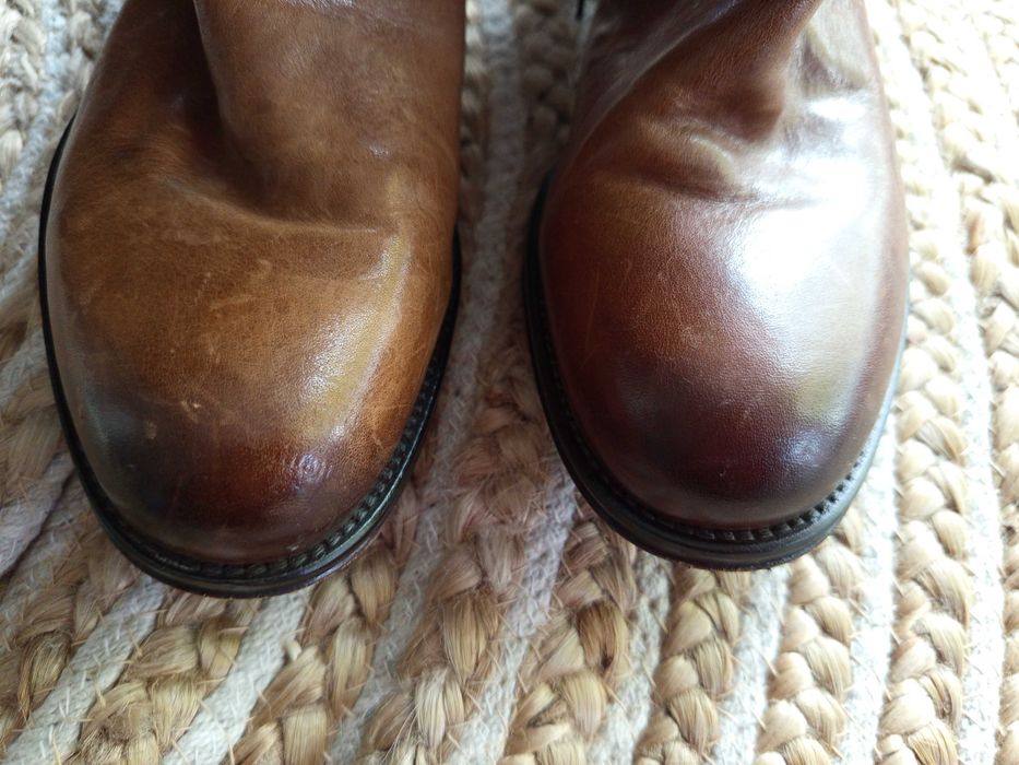 Ботуши от естествена кожа