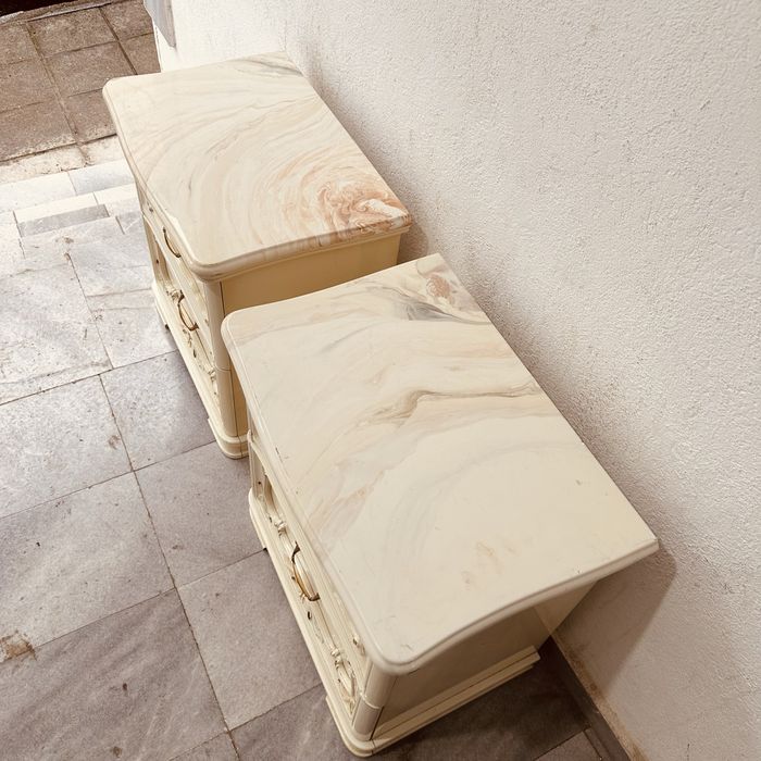 Италианско класическо огледало + 2 нощни шкафчета