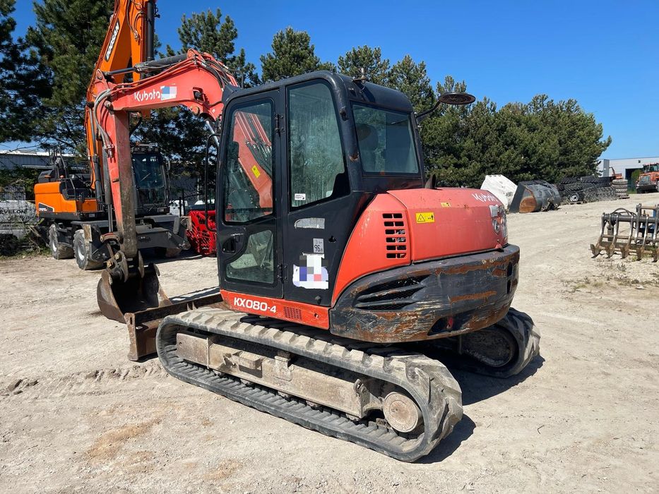 Kubota kx 080-4  an 2015 !