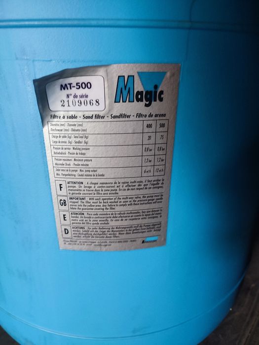 Фильтр для бассейна. D 500 мм.