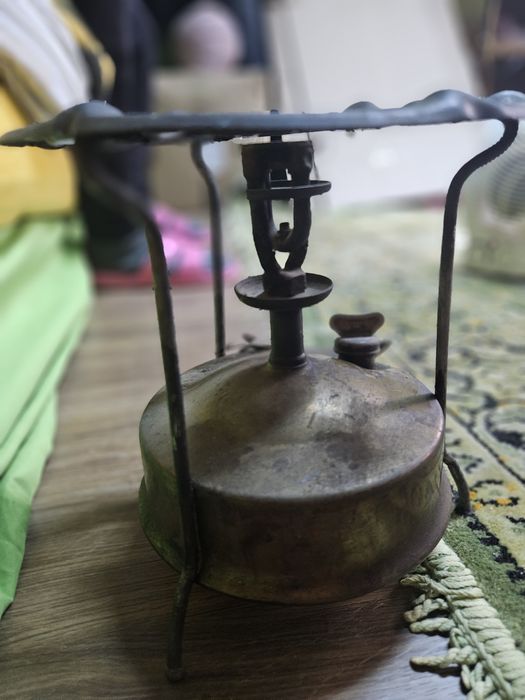 Стар туристически примус / къмпинг котлон