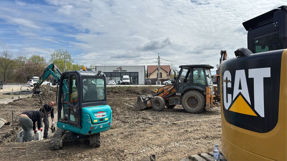 execut sapaturi santuri,fundatii,utilitati,garduri,canalizare,fosa