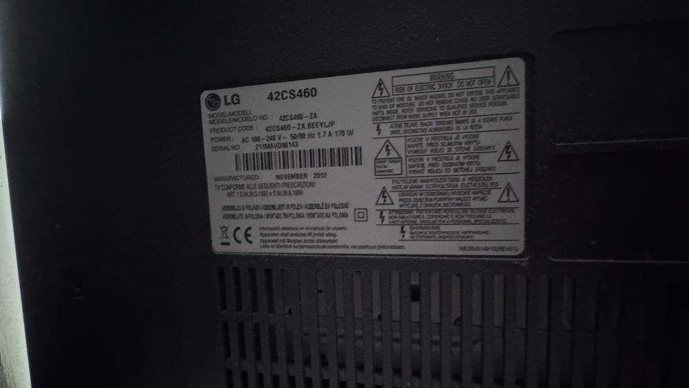 Плазмен телевизор LG
