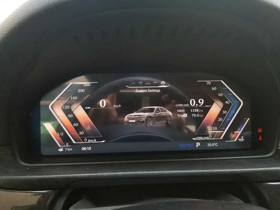 Ceas electronic digital FULL HD compatibil cu BMW Seria 5 F10 2010-2016, 12,5 INCH, Rezolutie 1920*1080, Sistem de operare LINUX