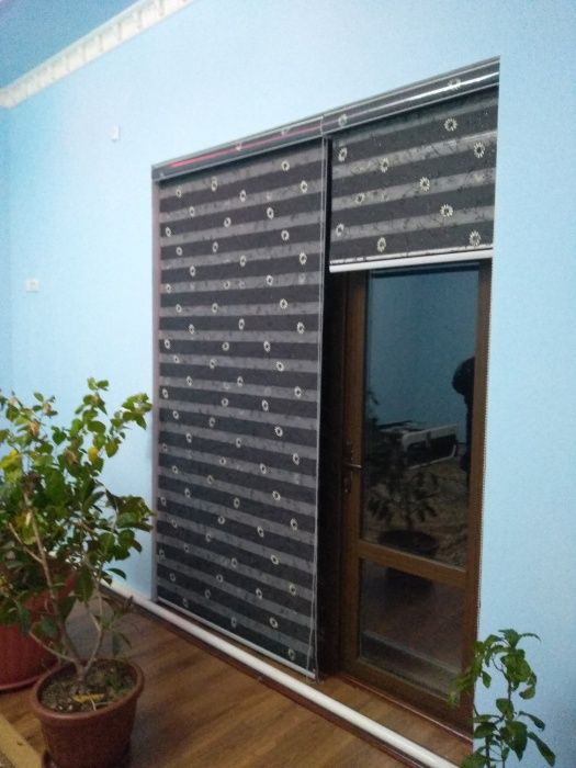 Жалюзи и Комбо Vertikalni Jalyuzi kombo pardalari