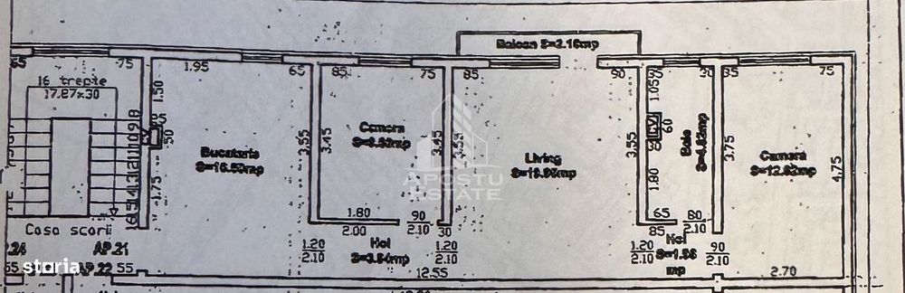 Apartament cu 3 camere decomandat, 69mp utili, zona Sagului, Timisoara