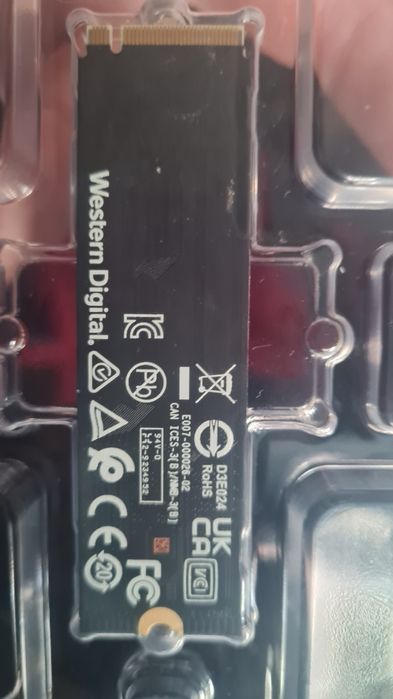 WD ssd 512 gb новый