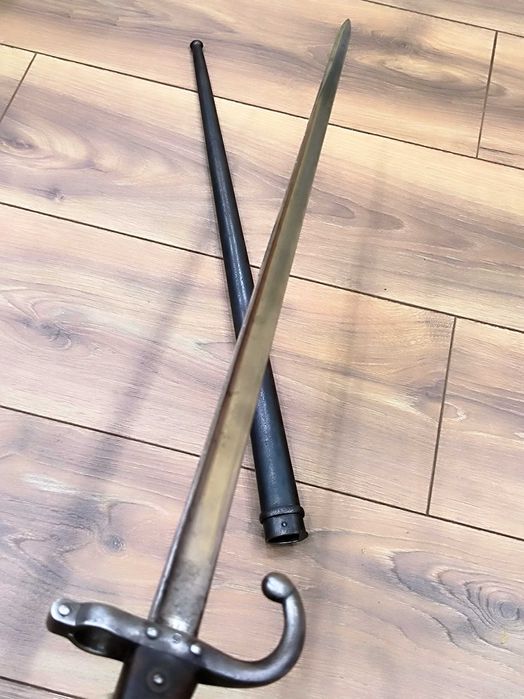 Френски щик нож байонет ГРА GRASS M1874 Waffenfabrik Steyr 1885