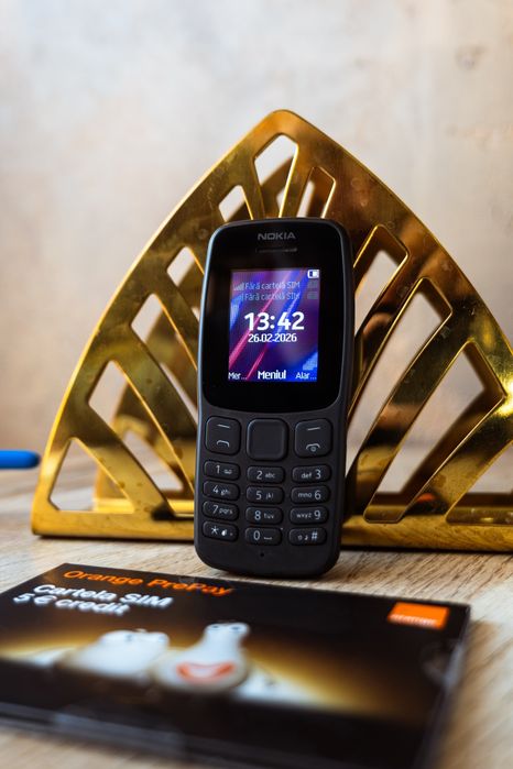 Vand Nokia 106 + CARTELA 5€ - Text mare, telefon simplu