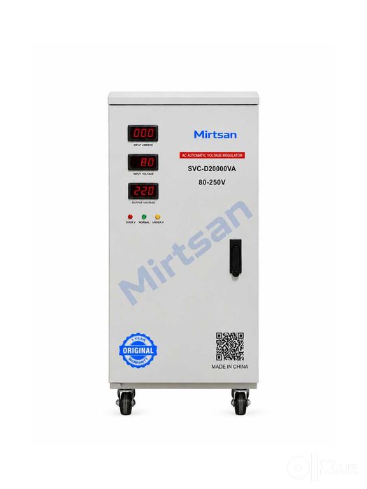 Mirtsan SVC-D 20kVA (80-250V) stabilizatori, Стабилизатор напряжения