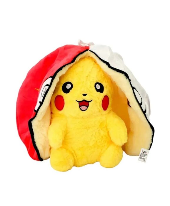 Трансформираща се Плюшена играчка Пикачу Pokémon Pikachu играчка