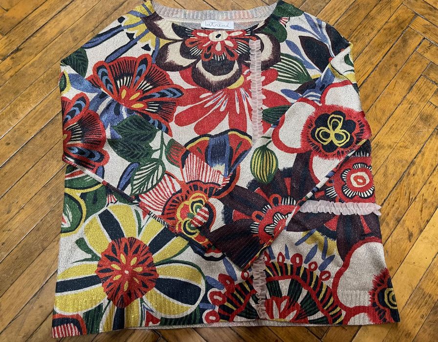 Женский джемпер с люрексом