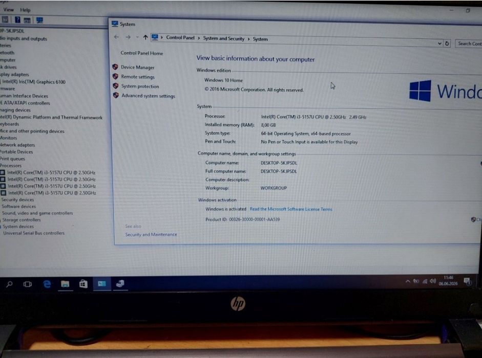 Laptop HP Pavilion 15