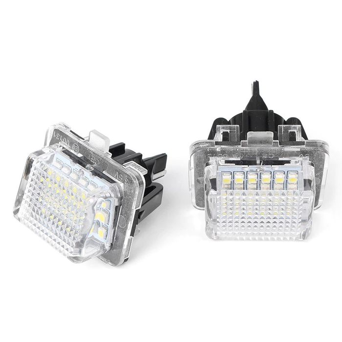 Плафони LED 3027-10 за регистрационен номер Mercedes C-class,S-class,E