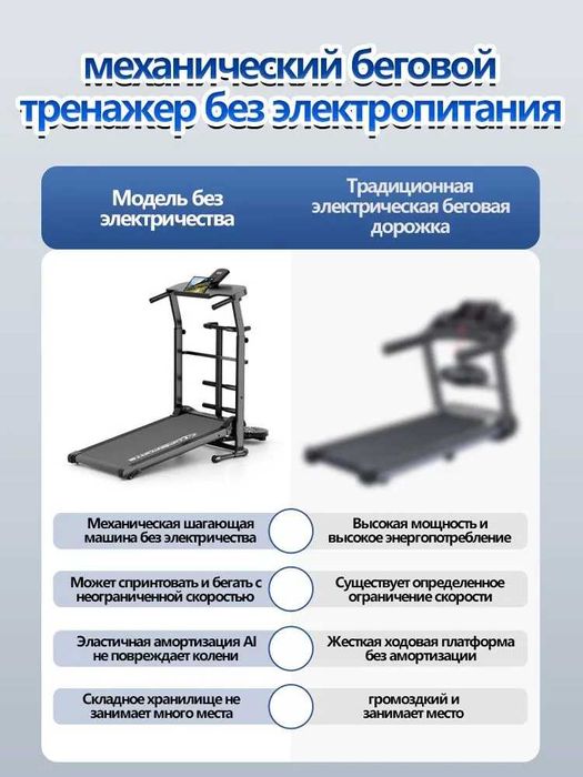 Беговая дорожка механическая